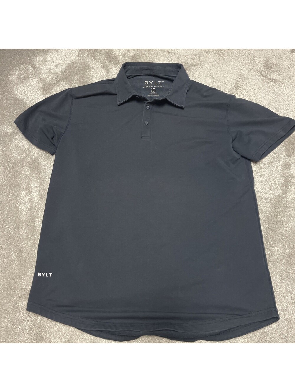 bylt polo shirt large